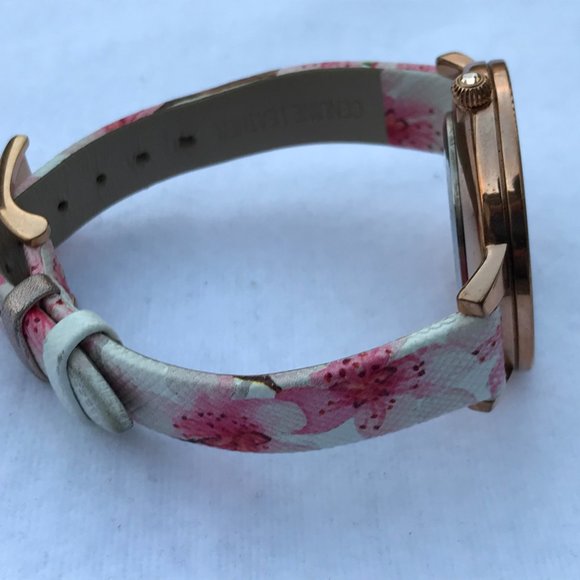 Ted Baker London Watch Leather Floral Band Women W - Picture 5 of 11